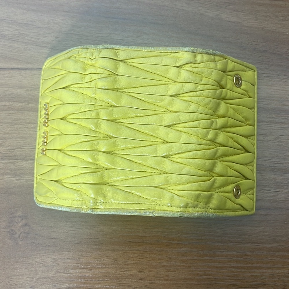 Miu Miu Matelass Key Holder Wallet - image 5